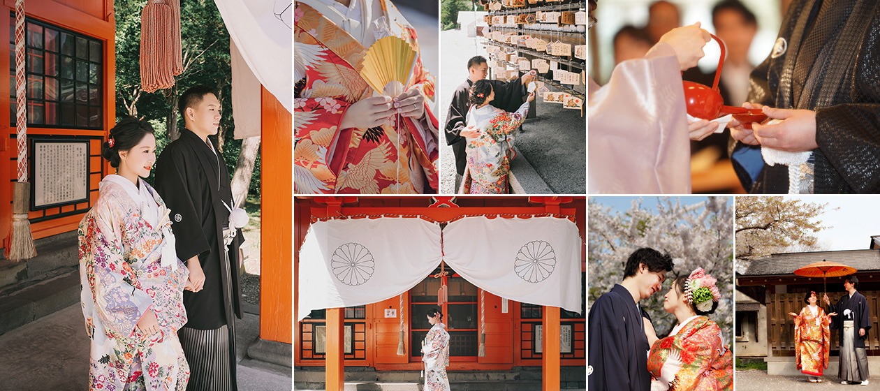 由緒ある神社での結婚式